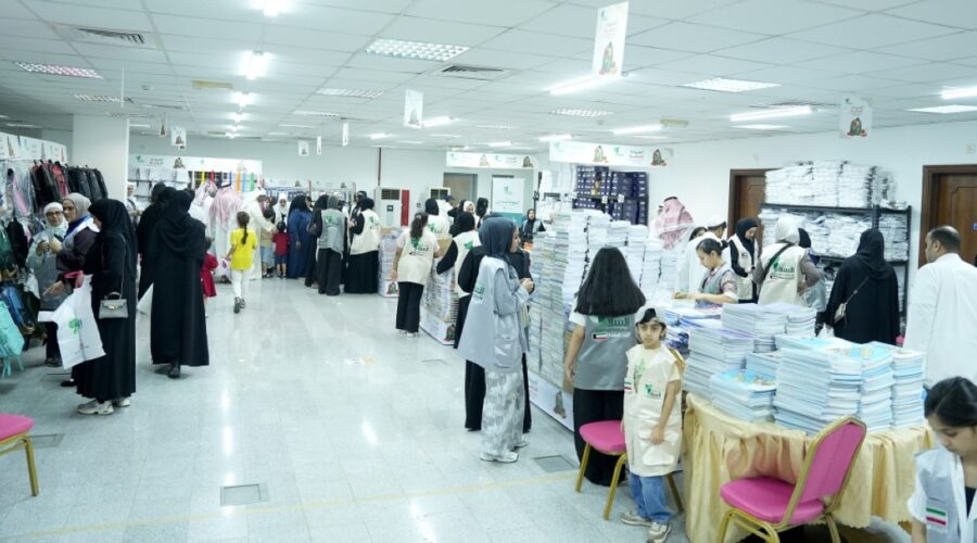 Al-Salam Charity distributes school supplies to families